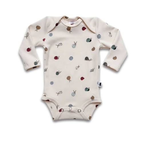 Baby Long-Sleeve Bamboo Onesie | Little & Lively