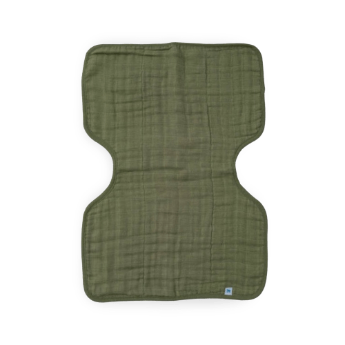 Cotton Muslin Burp Cloth - Fern