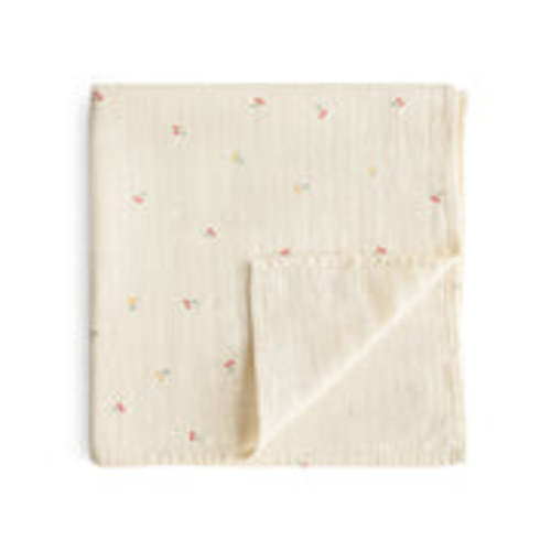 Organic Cotton Mushie Baby Muslin Swaddle Blanket