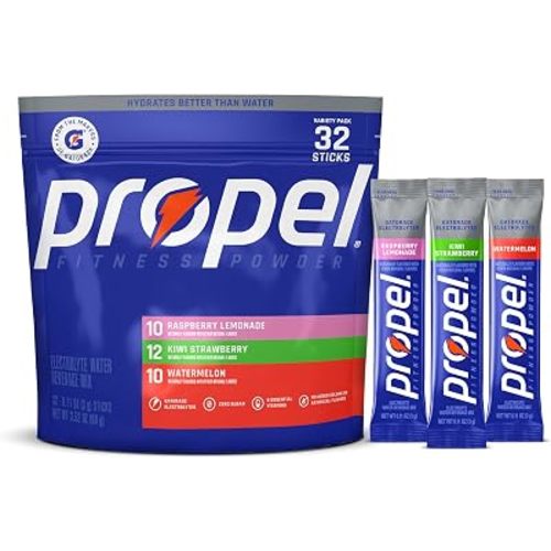 Propel Electrolyte Powder Drink Mix, 3 Flavor Variety Pack, (32 Servings)