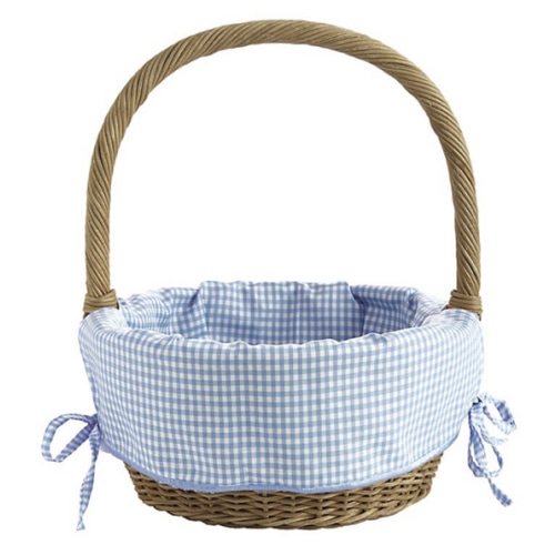 Wicker Easter Basket with Liner
