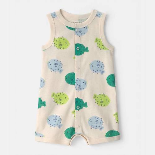 Carter's Pufferfish Sleeveless Romper