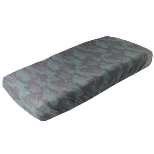 Premium Knit Diaper Changing Pad Cover - Hunter