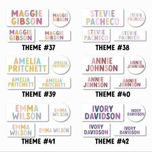 Personalized Waterproof Name Labels - Dishwasher Safe Labels - Name Labels For Daycare - Personalized Waterproof Labels - Baby Bottle Labels