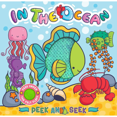 Little Hippo Books Peek and Seek In the Ocean Children's Books Ages 1-3 | Touch and Feel Books for Toddlers 1-3 & Baby Books | Best Kid's Books and ... Children's Books and Sensory Books