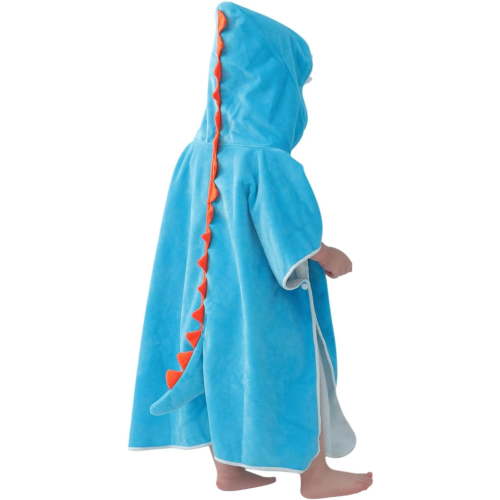 Baby Towels with Hood for Girls Boys Unisex Kids Hooded Poncho Beach/Bath/Pool Towel Soft Bamboo Fiber & Easy-Dry Animal Bathrobe for Toddler 0-6 Little Fawn