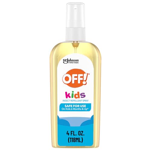 OFF! Kids Plant-Based Insect & Mosquito Repellent Bug Spray, 4 oz | Pump Spray, Plant-Based & Botanically Inspired Formula, Protects Against Mosquitoes