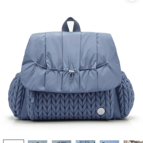 HAPP Brand Levy Backpack Diaper Bag - Ash Blue