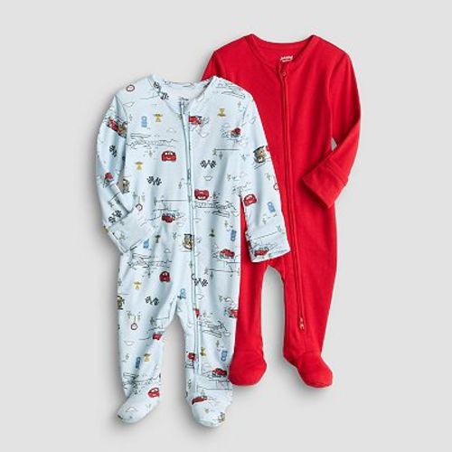 Baby Jumping Beans® Disney / Pixar's Cars Lightning McQueen 2-Pack Sleep & Play One-Piece