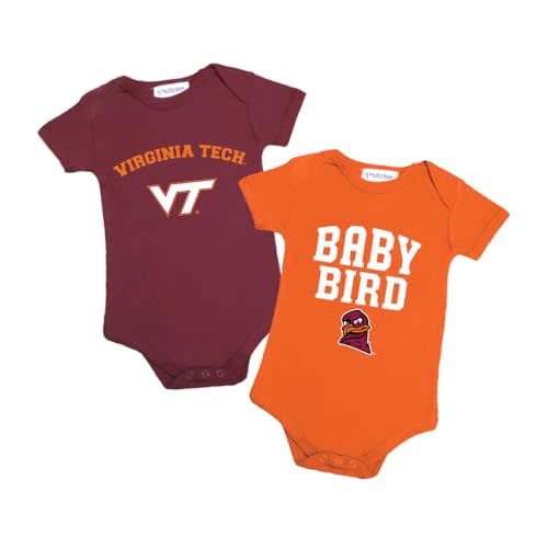 Two Feet Ahead 2 Pack Baby Bodysuit Creeper Newborn Infants Licensed Sizes 0-3M 6M 12M