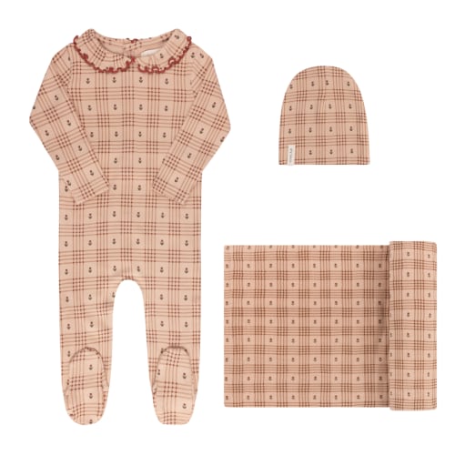 Cotton Floral Plaid Collection - Take Me Home Set – Ely's & Co.