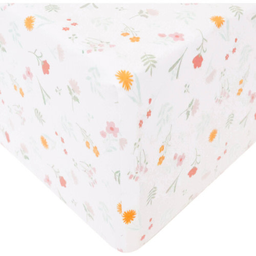 Mabel Premium Fitted Crib Sheet - Copper Pearl | Maisonette
