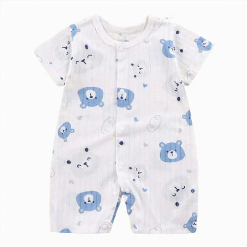 dmqupv Baby Boy Spring Outfits Baby Girl Clothes Girl Outfit Cute Letter Embroidered Bubble Romper Tee Shirt Navy,0-6 Months