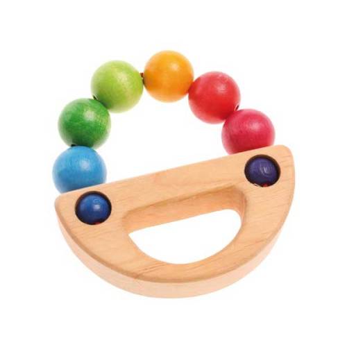 Rainbow Boat Rattling Toy (Grimm's)