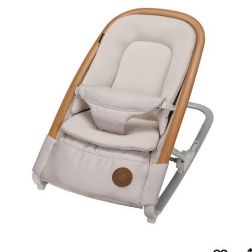 Maxi-Cosi Kori Rocker, 2 en 1, se replie à plat, voyage, tissus lavables, Sand Horizon