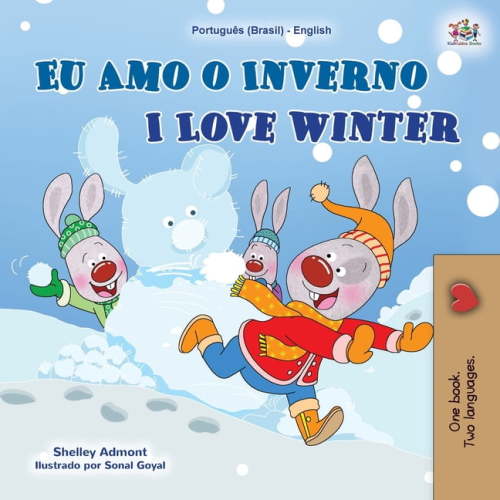 Portuguese English Bilingual Collection I Love Winter (Portuguese English Bilingual Book for Kids -Brazilian): Portuguese Brazil, (Paperback)