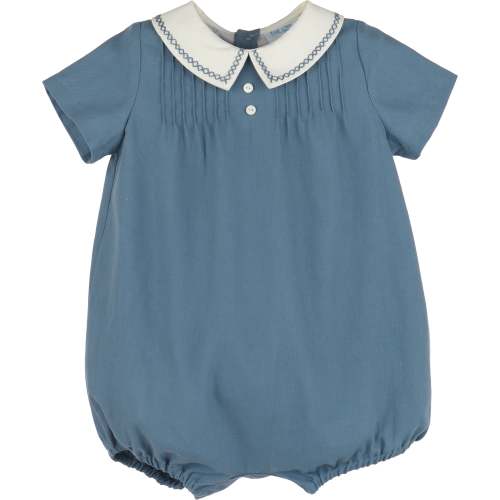 Blue Cozy Corduroy Boy Bubble