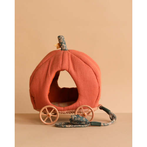 Maileg Pumpkin Carriage, Mouse