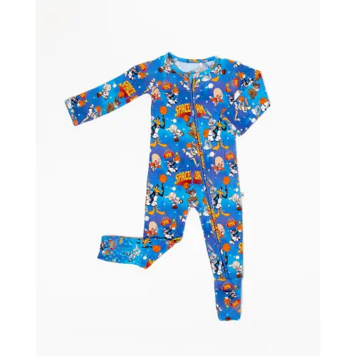 Bums and Roses Convertible Romper - Space Jam