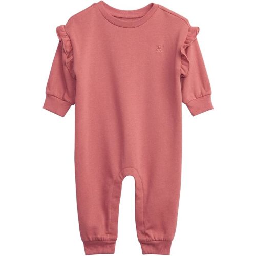 GAP Baby-Girls Ruffle Fleece One-piece Outfit