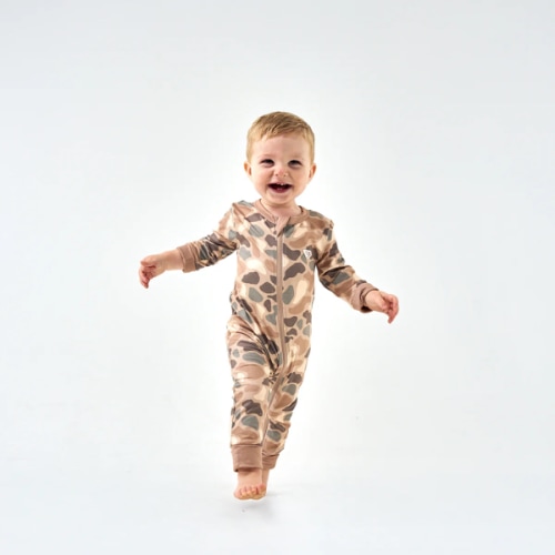 Baby Zip Up - Pintail Camo – BURLEBO