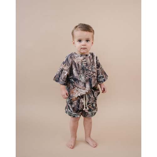 Shorts Set | Brown Camo