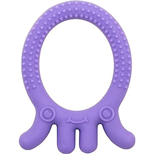 Dr. Brown's Flexees Friends Silicone Teether, Purple Octopus
