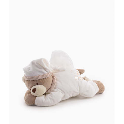 Baby Wipes Holder | Beige & White