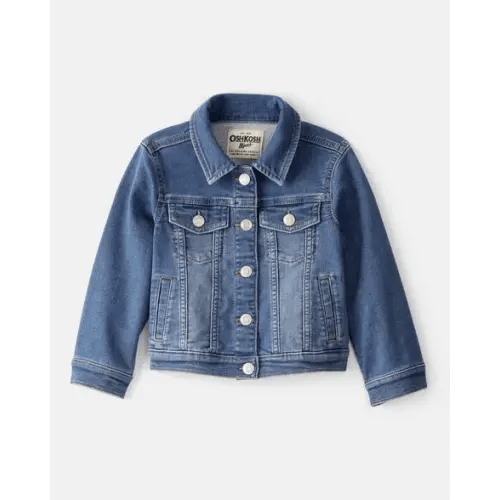 Toddler Girl Denim Jacket - Medium Wash - OshKosh B'gosh | Carter's