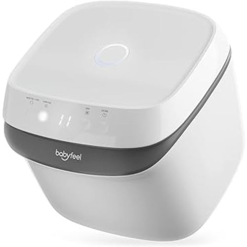 UV Light Sanitizer, UV Box Sanitizer, Conveniently Sanitizes in Minutes, Large Capacity, No Cleaning Required, Touch Control