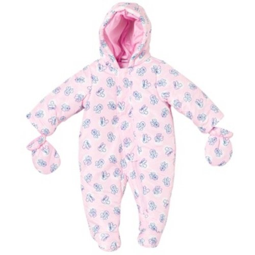 Disney Minnie Mouse Baby Girls Outerwear Pram Suit Newborn to Infant, Size: 3-6 months