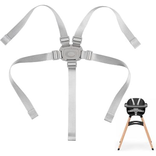 High Chair Straps Compatible with Lalo High Chair, 5-Point Harness