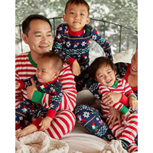 Baby Dress & Leggings Set In Organic Cotton