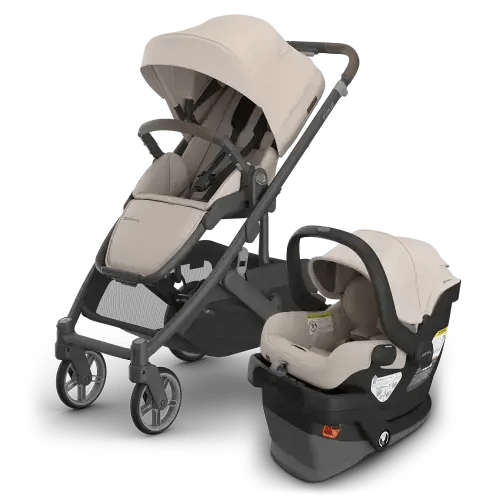 Cruz® V3 + Mesa® V3 Travel System - (Ada) Sandstone Mélange | Carbon Frame | Chestnut Leather