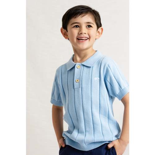 Short Sleeve Sweater Polo