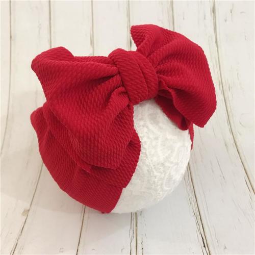 Baby Headband Bows- Rose Red