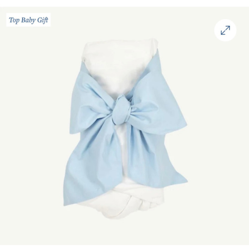 Bow Swaddle ® - Buckhead Blue