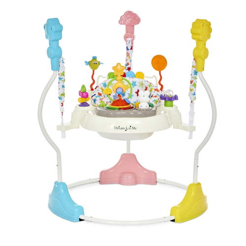 Dream On Me Zany Activity Center Bouncer in Star Print