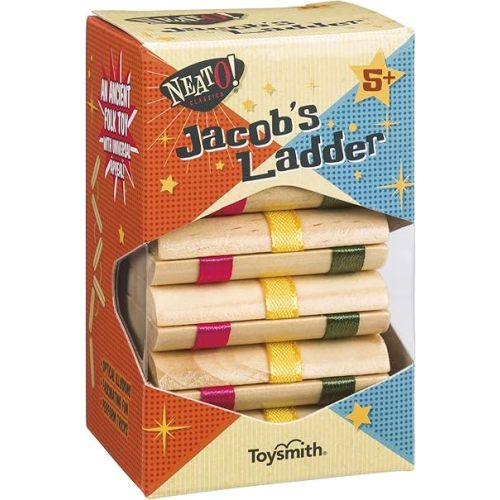 Neato Classics Jacob's Ladder Retro Wooden Puzzle Toy 6195