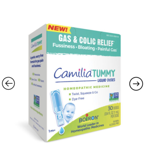 Camilia® Tummy Liquid Doses | Boiron USA