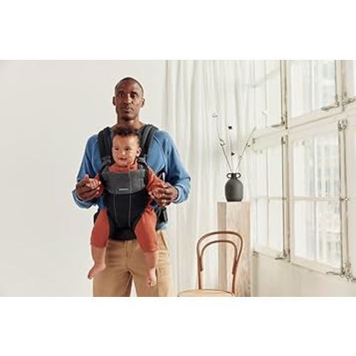 BabyBjorn Baby Carrier Harmony, 3D Mesh, Black