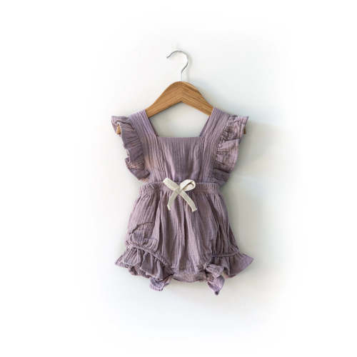 Sofia Romper in Violet | Reverie Threads