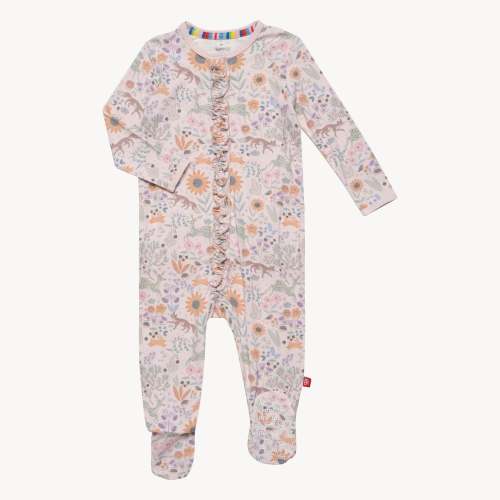 garden of dreams RightFit™ magnetic parents favorite footie – Magnetic Me