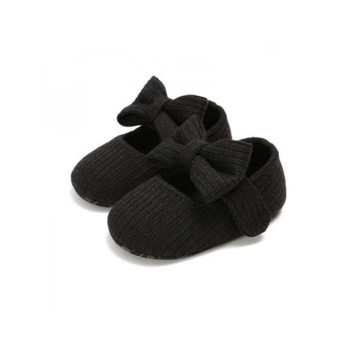 Infant Baby Girls Cozy Fleece Booties Soft Bottom Warm Cartoon Socks Newborn Crib Shoes