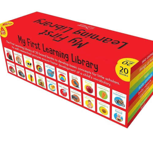 My First Complete Learning Library: Boxset of 20 Board Books I Perfect Gift Set for Toddlers I Ages 0 to 5
