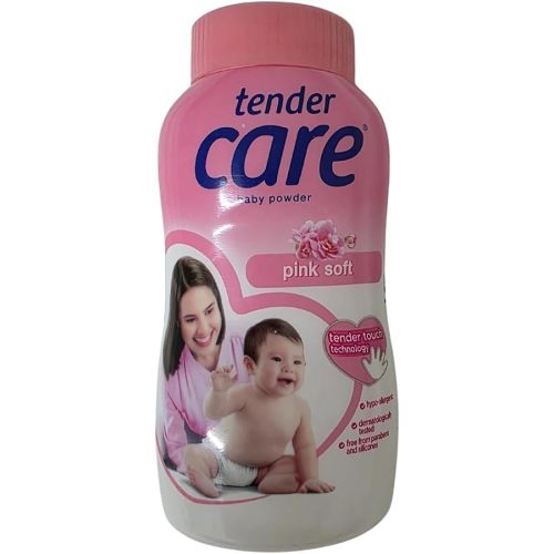 Tender Care Baby Powder, Pink Soft, 100 Grams (1)