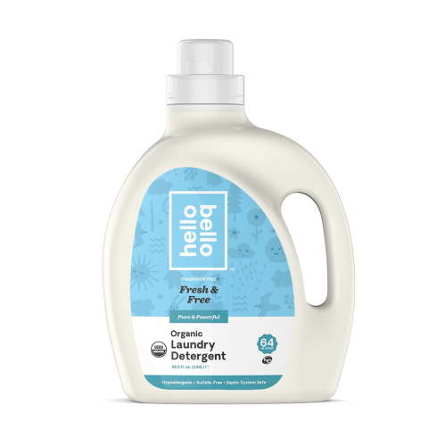 Hello Bello Organic Laundry Detergent, Unscented, 96 fl oz - Walmart Business Supplies