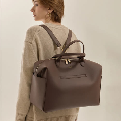 Emmy Vegan Carryall - Coco