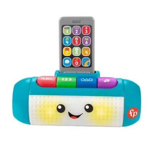Fisher-Price Laugh & Learn Light Up Learning Speaker and Removable Toy Phone