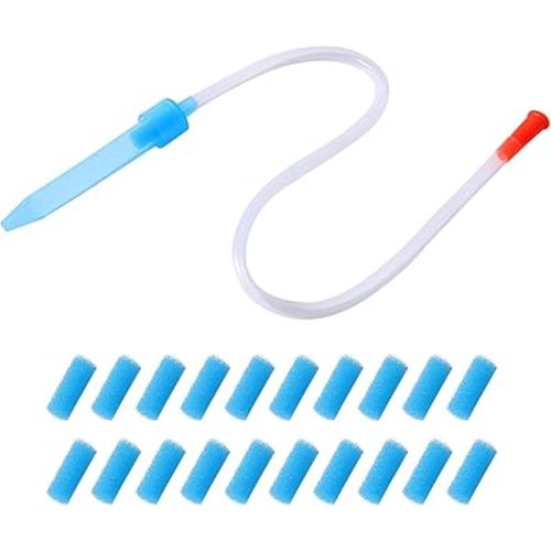 Nasal Aspirator for Baby with 20 Hygiene Filters, Reusable Infant Nose Cleaner, Easy to Use and Clean, 0+Newborn,Infant
